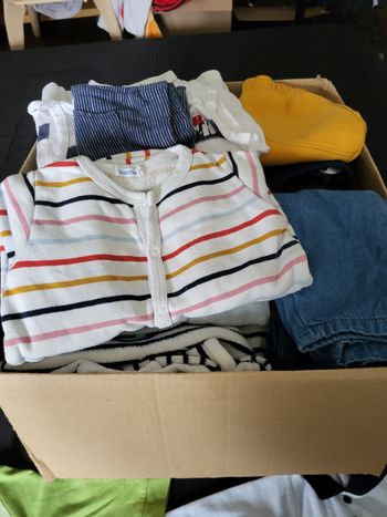 Lot vêtements bebe garcon T6mois