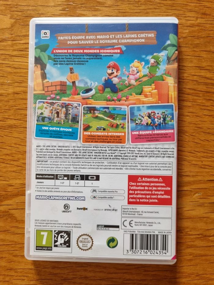 Mario + les lapins crétins - photo numéro 2