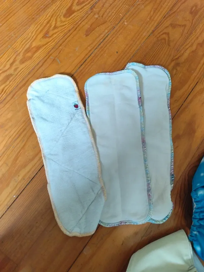 Lot de 6 couches lavables+inserts - photo numéro 3
