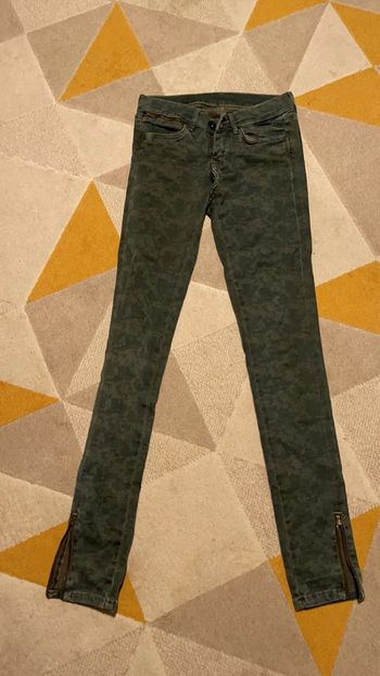 Pantalon kaki camouflage pepe jeans taille 27