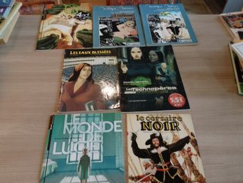  Lot de 7 BD, couverture souple