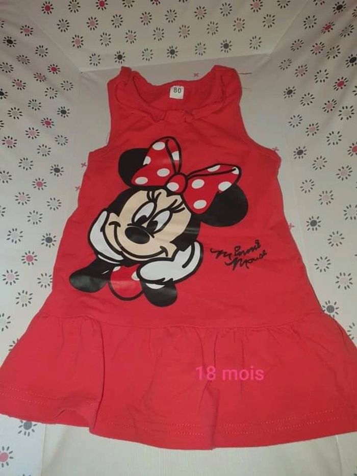 Robe minnie 18 mois