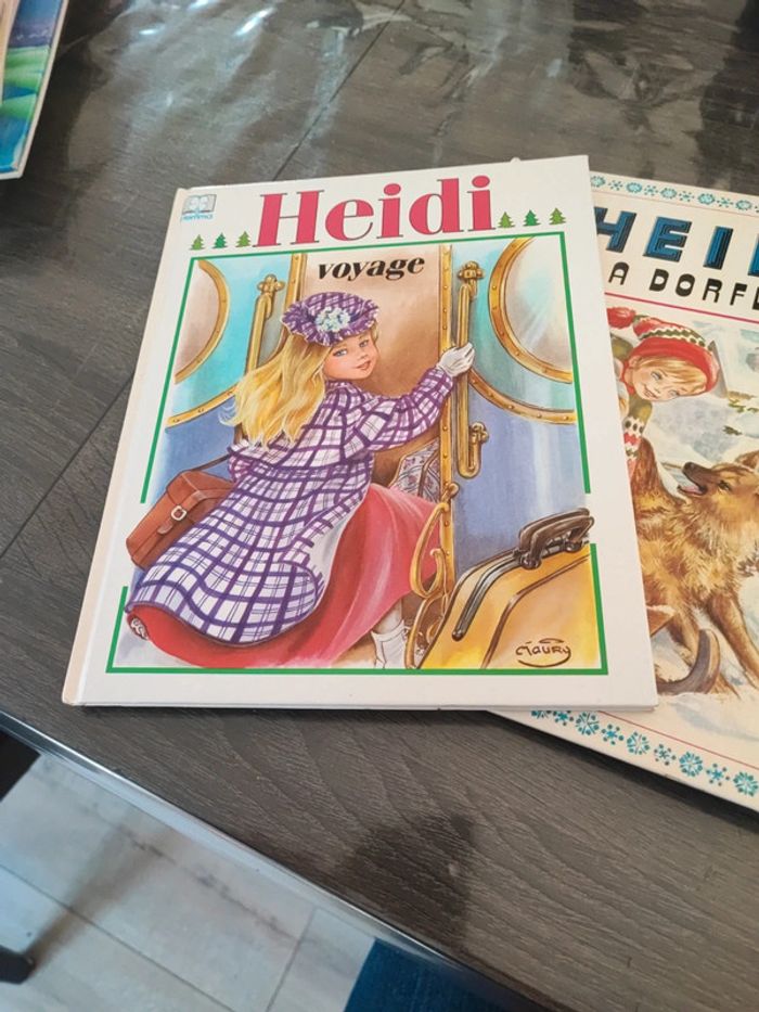 Lot livres vintage heidi - photo numéro 2