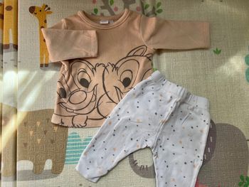 Pull polaire tic&tac + legging