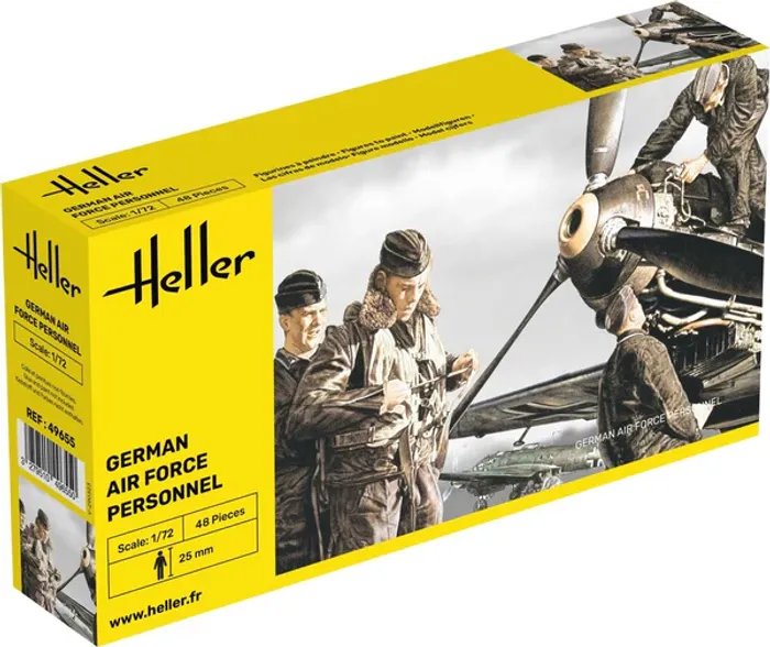 HELLER 49655 Figurines German Air Force Personnel 1/72 - photo numéro 6