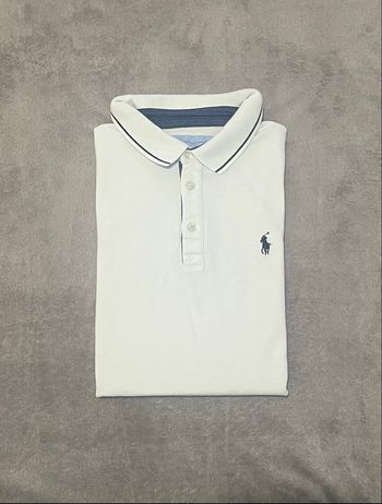 🔹 Polo Ralph Lauren blanc – Taille M 🔹