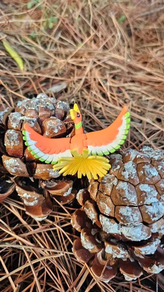 Super figurine Pokemon Nintendo ho-oh - photo numéro 7