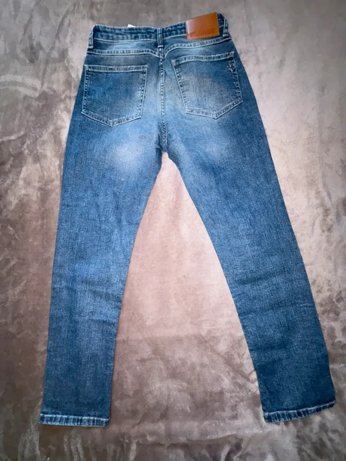 Jean femme Please taille XXS bleu en très bon état - photo numéro 9