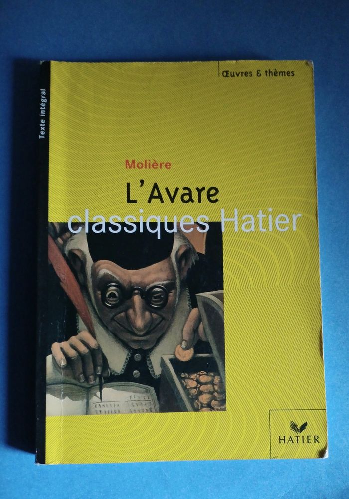 L'Avare de Molière ( théâtre)