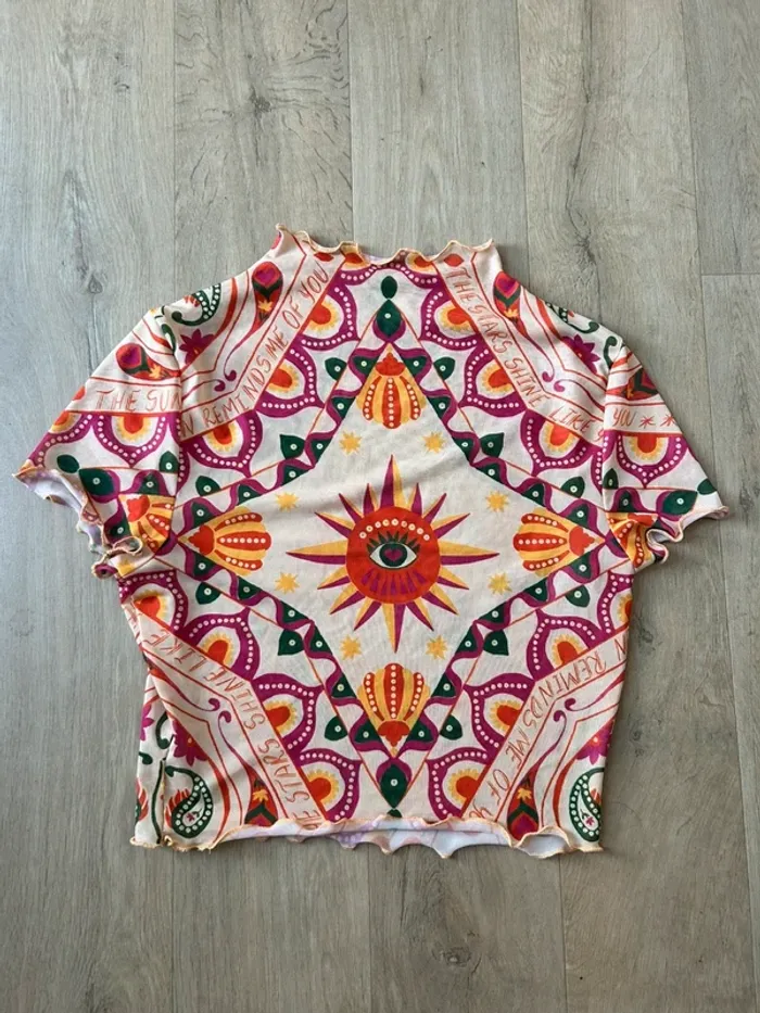 Haut t-shirt coloré