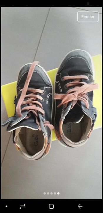 Chaussures cuir garçon Aster