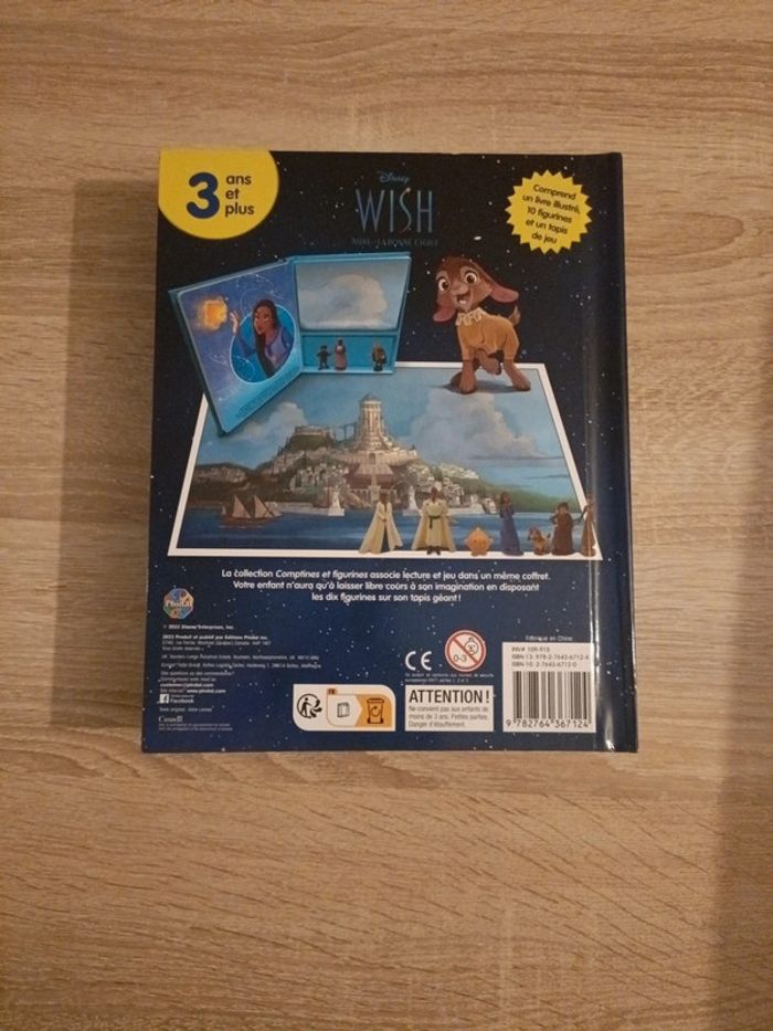 Livre wish avec personnage et poster NEUF - photo numéro 6