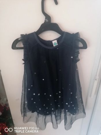 Robe tulle pailletée 18 mois