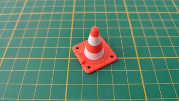 Cône plot 30210430 pièce détachée Playmobil #E23