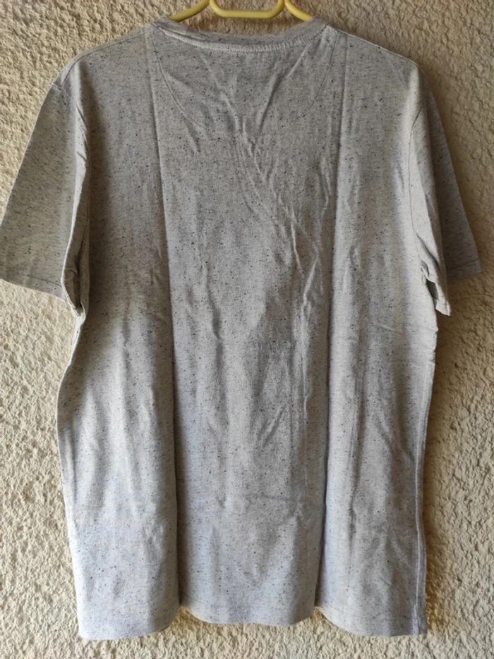 T shirt gris chiné - photo numéro 2