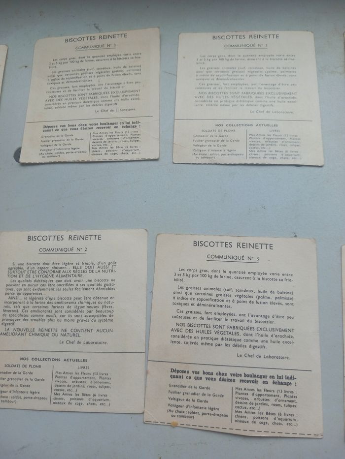 Anciennes images biscottes Reinette - photo numéro 8