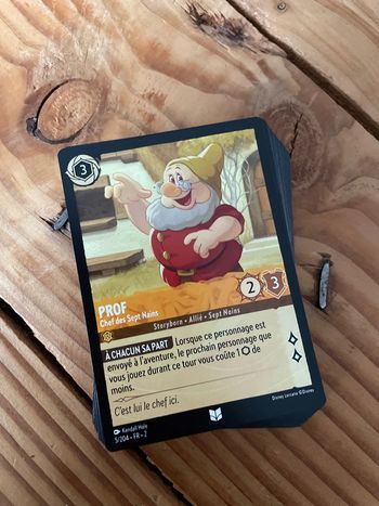 Lot de carte Lorcana chapitre 2