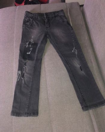 Jeans noir orchestra - 6 ans - etat neuf