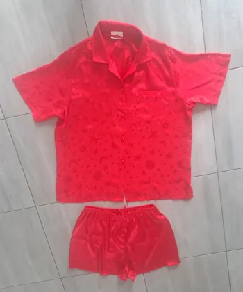 Ensemble pyjashort satin C&A Taille 46/48