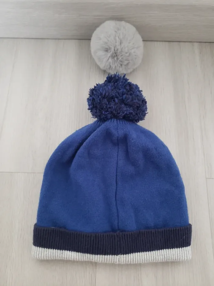 Bonnet okaïdi avec 2 pompons - photo numéro 2