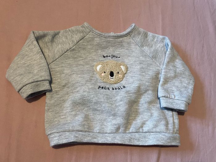 Ensemble gris 3 mois garçon - photo numéro 2