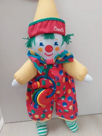 #M2 - Corolle - Poupée clown d'éveil d'activité vintage 1997