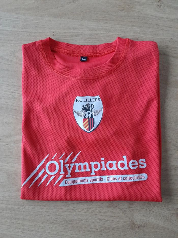 Tee shirt foot 9 11 ans FC Lillers - photo numéro 2