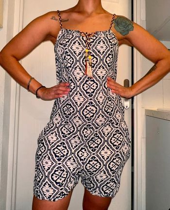 CombiShort Noir & Blanche taille S/M Comme Neuve