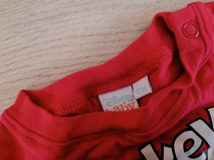 T-shirt manche longues Mickey Disney 12 mois Neuf - photo numéro 3