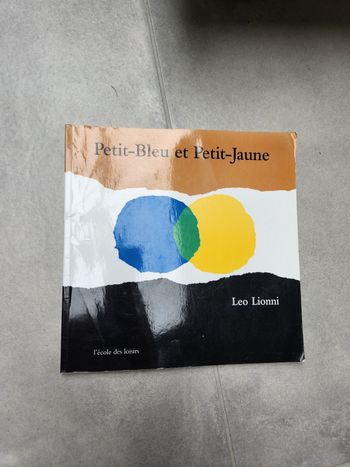 Livre enfant souple : Petit bleu et petit jaune