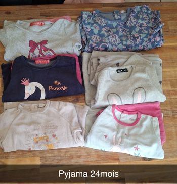 Lot pyjama 