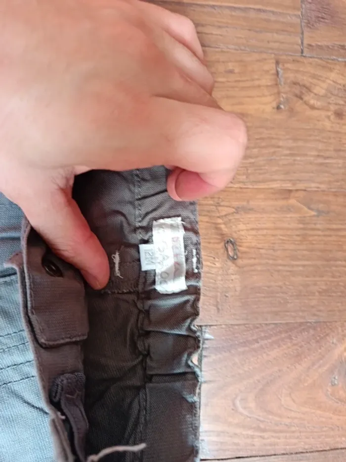 Short garçon gris - photo numéro 2