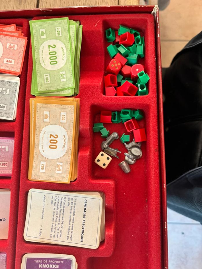 monopoly de luxe jeux miro 1985 - photo numéro 6