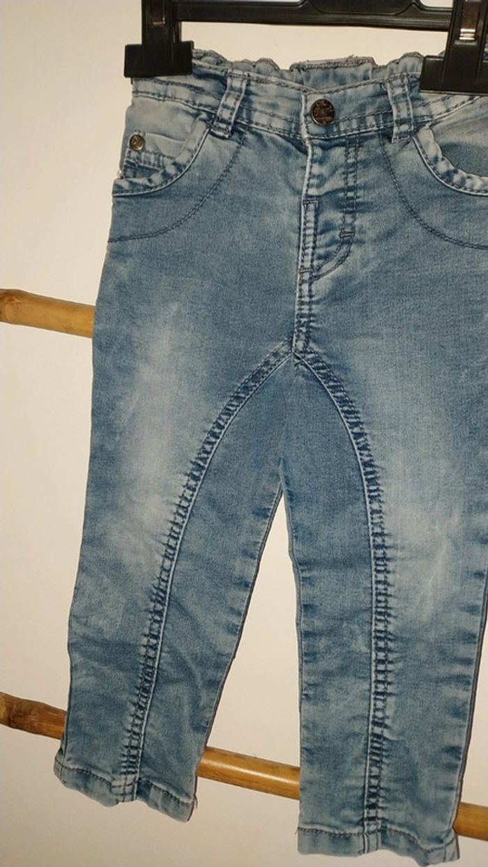 Jean slim/ skinny Orchestra 18 mois Bleu délavé excellent état - photo numéro 6