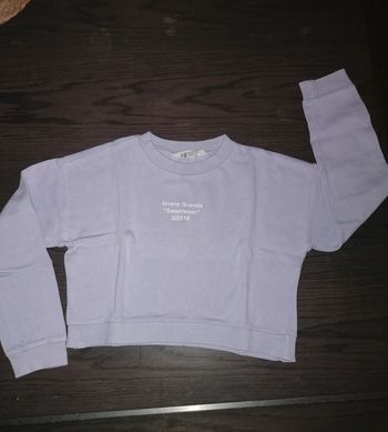 Sweat-shirt court Ariana Grande 10ans