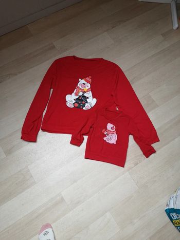 Tee shirt de Noël adulte et enfant