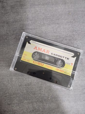 🎵 Cassette Audio Vintage – AMAR C-60 (Low Noise) 🎵