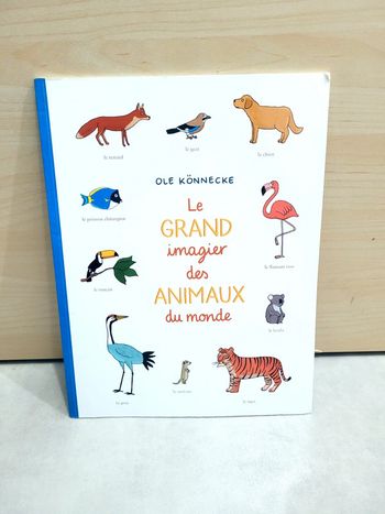 🌺 Livre (école des loisirs) : Le grand imagier des animaux du monde
