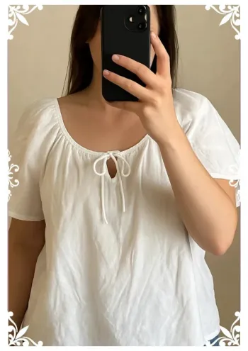 Chemisier blanc L H&M