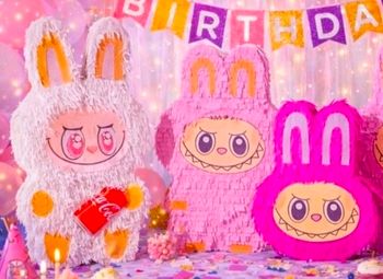 Pinatas XL Labubu anniversaire 