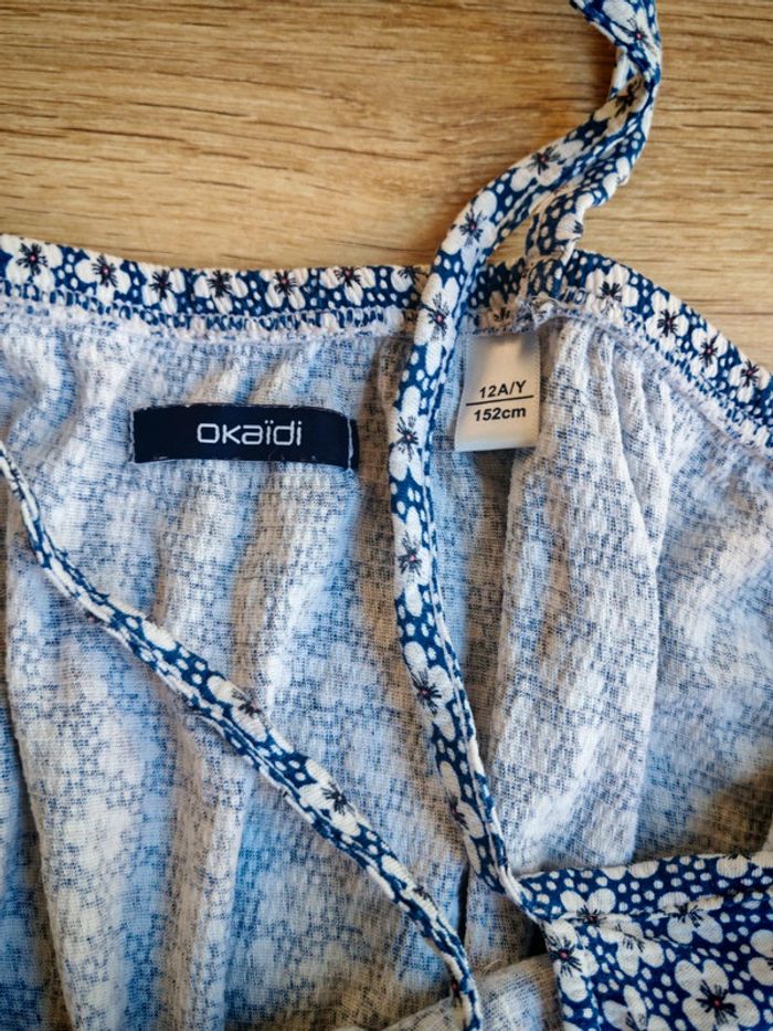 Combinaison pantalon okaidi 12 ans à fleurs - photo numéro 5