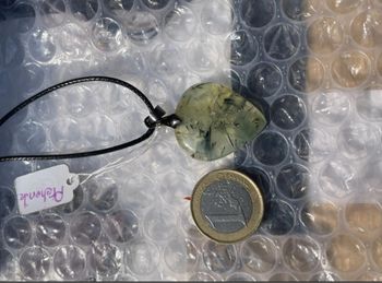 Pendentif mixte  Prehnite