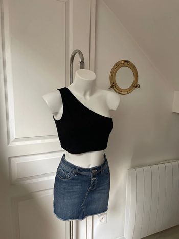 Mini jupe en jean