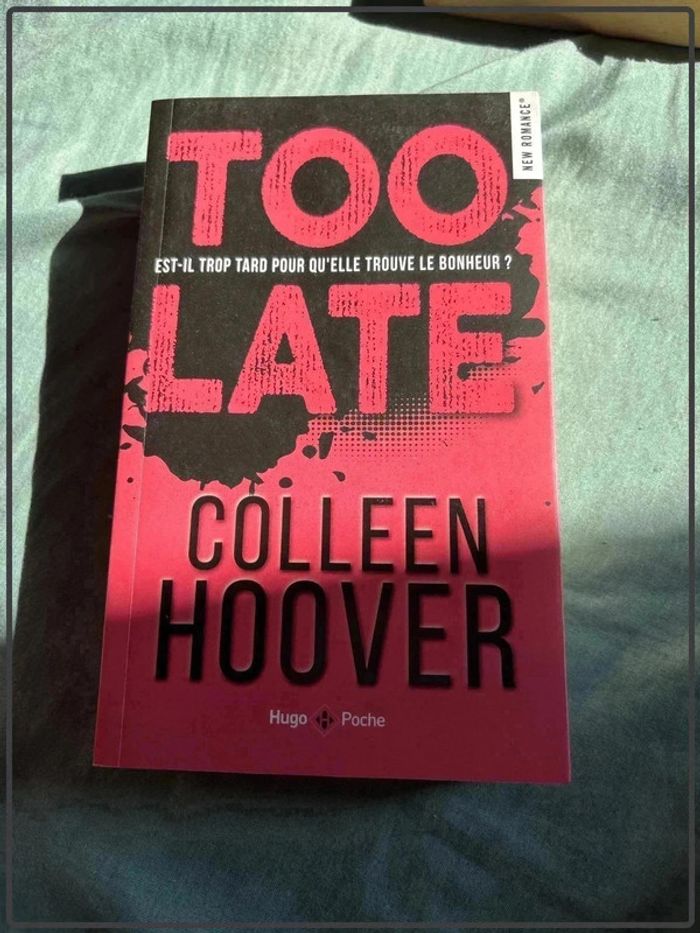 Colleen Hoover - too late