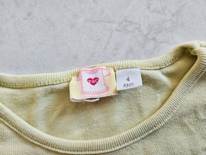 T-shirt ml fille tao 4 ans BBF4 - photo numéro 3