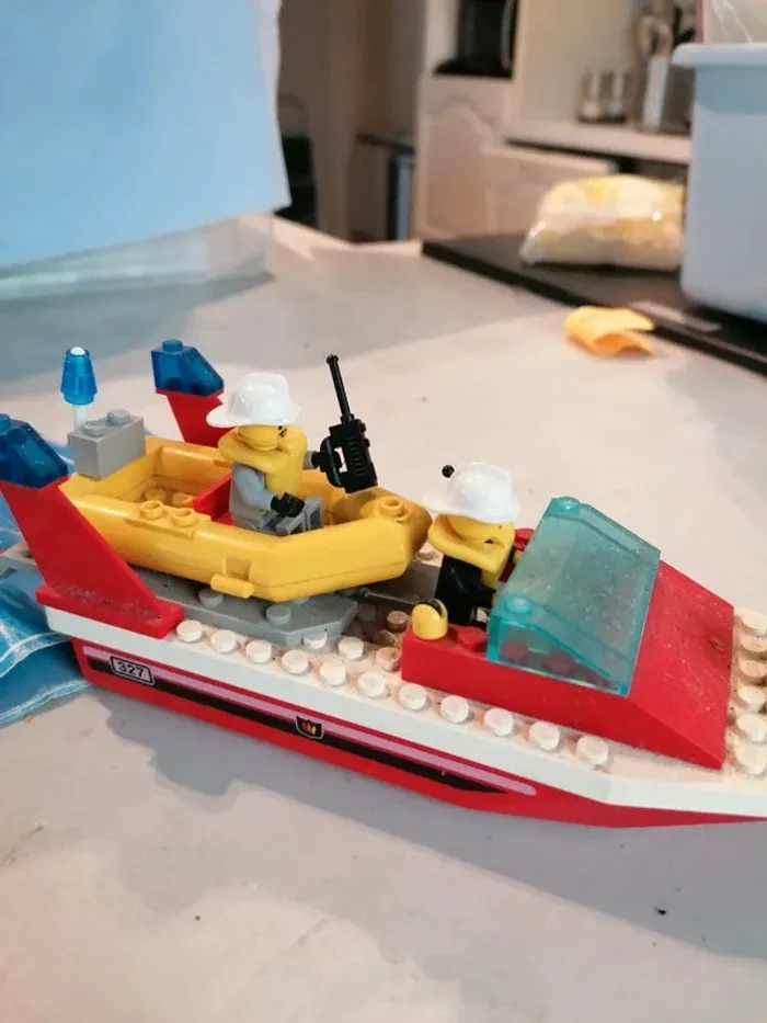 lego 6429 bateau des pompiers - photo numéro 3