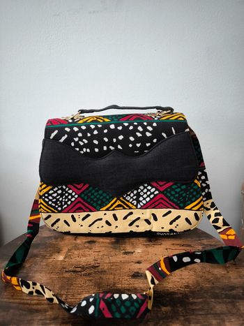 Sac en wax patché neuf