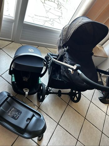 Poussette cybex Trio Eos 2-en-1 + Aton B2 i-Size + Base One