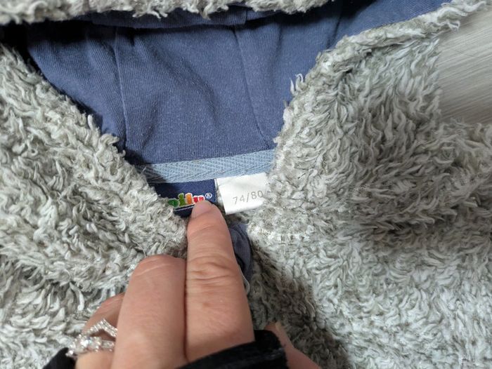 Veste chaude lupilu grise 24 mois - photo numéro 2