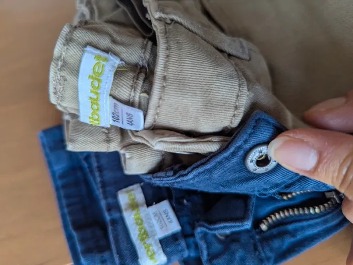 Lot de 2 jeans 4 ans - photo numéro 5